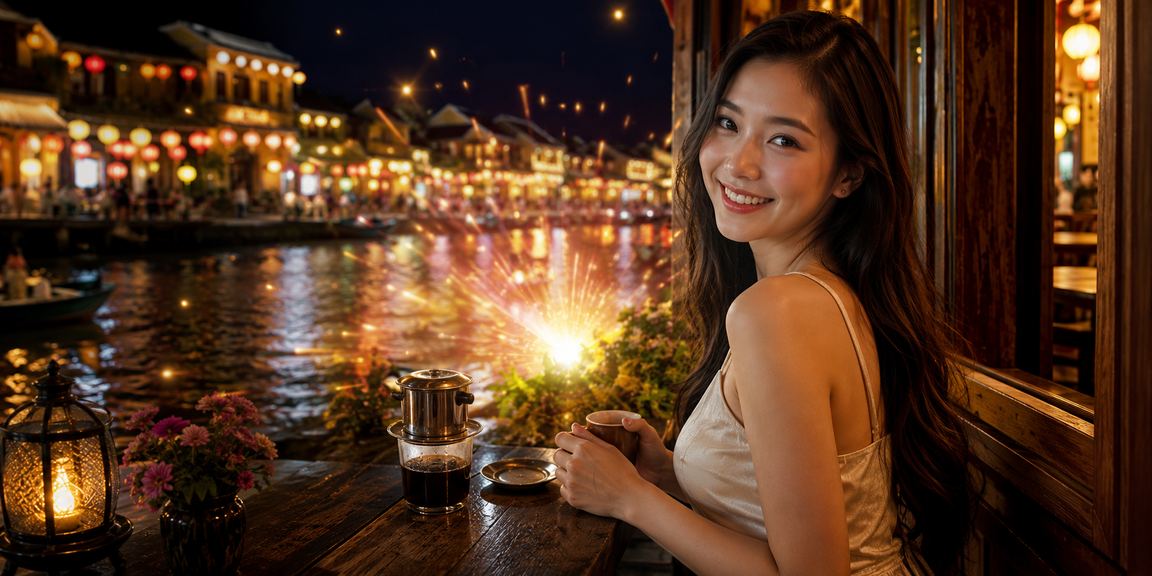 Người chơi tại Hội An kiểm tra thông tin nạp tiền gfl2 trên điện thoại